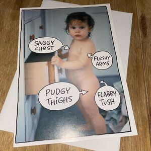 Dave's Darkroom Clever Baby Happy Birthday Paper‎ Greeting Card